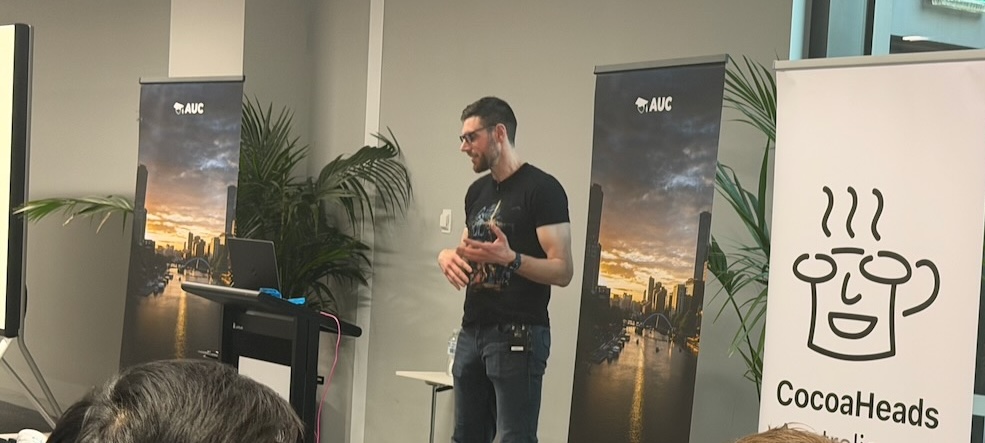 Nic Wittison speaking about agentic AI development